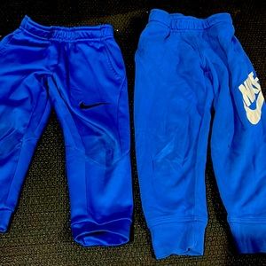 Nike Jogger blue Sweat pants Pockets Boys size 3